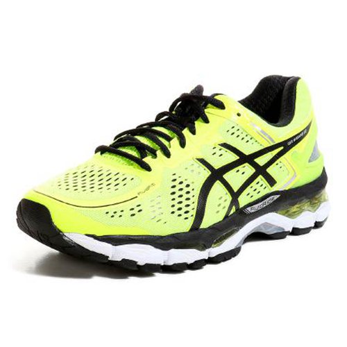 chaussure asics homme fluo, Asics Chaussures Running Gel-Kayano 22 pour Homme - Jaune Fluo-Noir